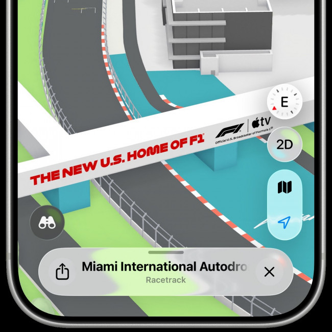 Apple drops immersive 3D Miami Grand Prix experience into Maps