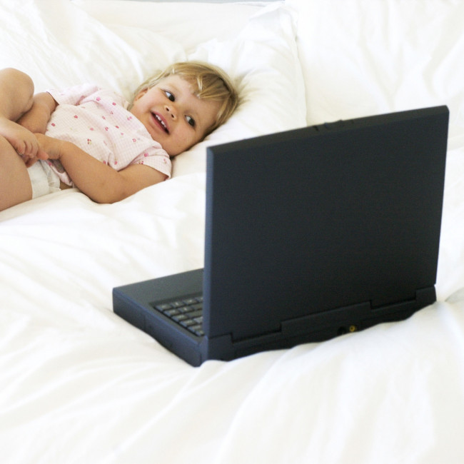 Two-thirds of babies watch screens despite government guidance against doing so